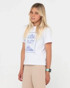 Rusty Dream State Oversized Tee Girls | Kids Tops