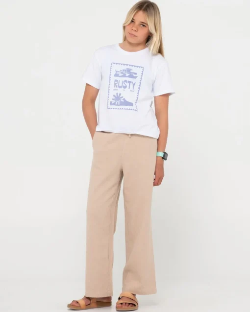 Rusty Dream State Oversized Tee Girls | Kids Tops