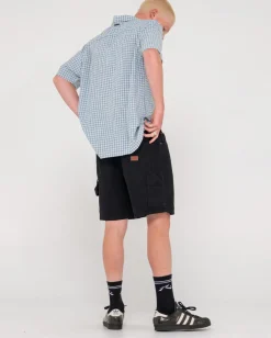 Rusty Dungaree Elastic Short | Mens Shorts