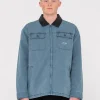 Rusty Dungaree Zip Up Jacket | Mens Jackets