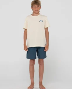 Rusty Dynamite Elastic Boardshort Boys | Kids Bottoms