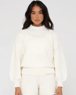 Rusty Elba Crew Neck Knit | Womens Knitwear