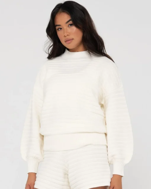 Rusty Elba Crew Neck Knit | Womens Knitwear