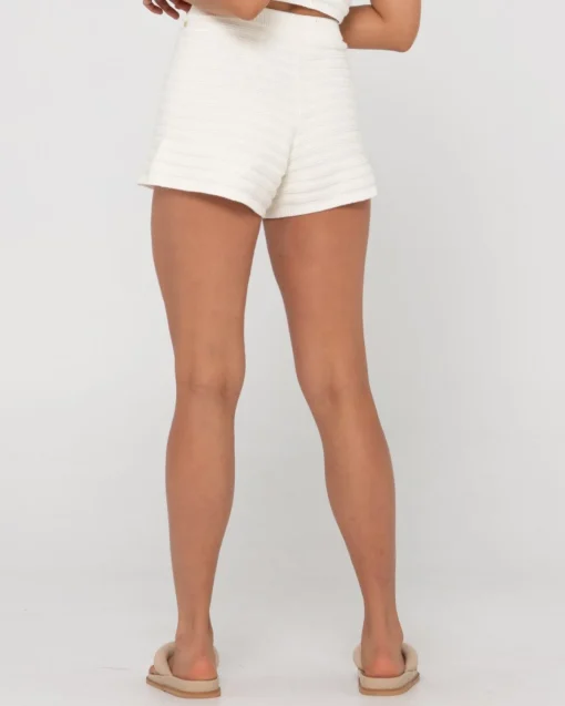 Rusty Elba Knit High Waisted Short | Womens Shorts
