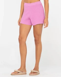Rusty Elba Knit High Waisted Short | Womens Shorts