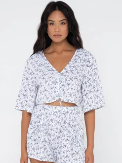 Rusty Elise Short Sleeve Top | Womens Fashion Tops