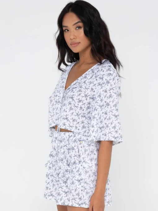 Rusty Elise Short Sleeve Top | Womens Fashion Tops