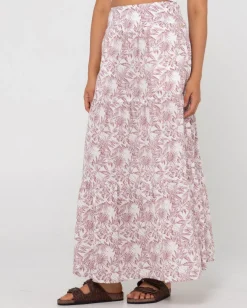 Rusty Faye High Waisted Floral Maxi Skirt | Womens Skirts