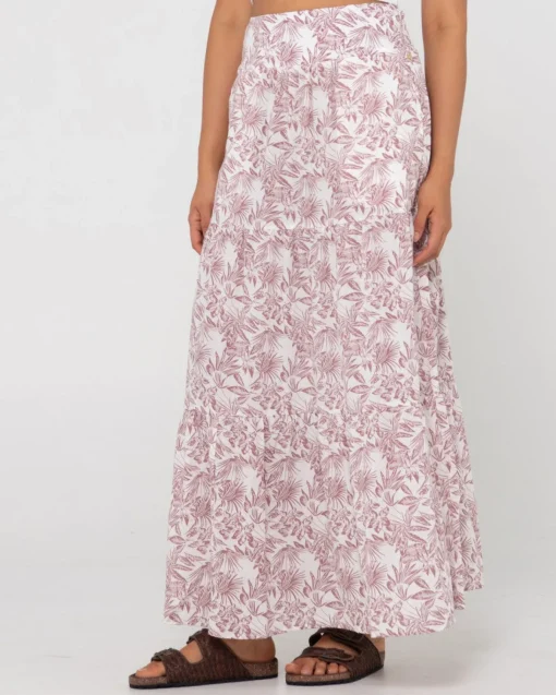 Rusty Faye High Waisted Floral Maxi Skirt | Womens Skirts