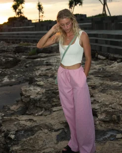 Rusty Felicity Mid Rise Beach Pant | Womens Pants