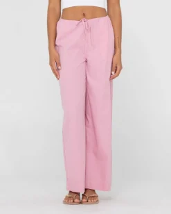 Rusty Felicity Mid Rise Beach Pant | Womens Pants