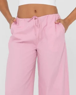 Rusty Felicity Mid Rise Beach Pant | Womens Pants