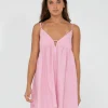 Rusty Felicity V Neck Mini Dress | Womens Mini Dresses
