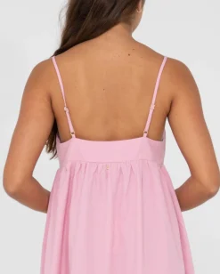 Rusty Felicity V Neck Mini Dress | Womens Mini Dresses