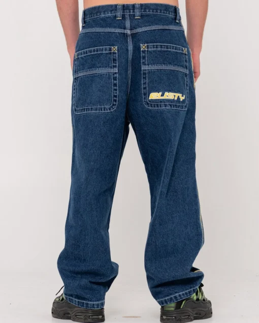 Rusty Flip Daddy 2.0 Baggy Fit Jean | Mens Denim