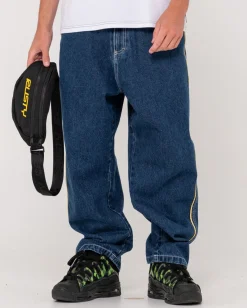 Rusty Flip Daddy 2.0 Baggy Fit Jean | Mens Pants