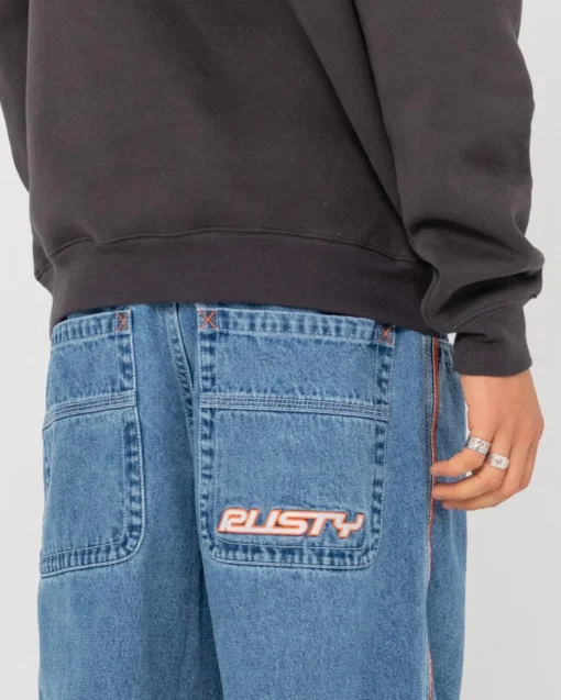 Rusty Flip Daddy 2.0 Baggy Fit Jean | Mens Denim