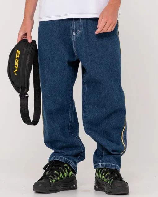 Rusty Flip Daddy 2.0 Baggy Fit Jean | Mens Denim