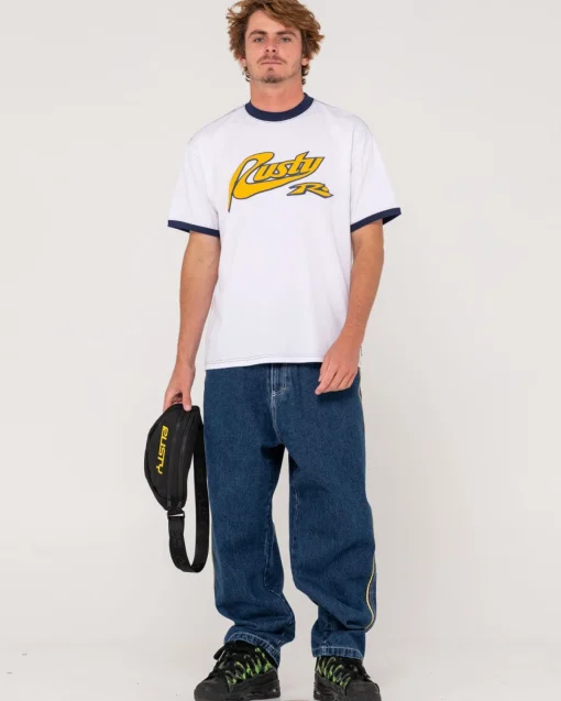 Rusty Flip Daddy 2.0 Baggy Fit Jean | Mens Denim