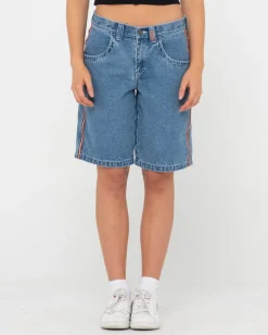 Rusty Flip Mommy Low Rise Baggy Jort | Womens Denim