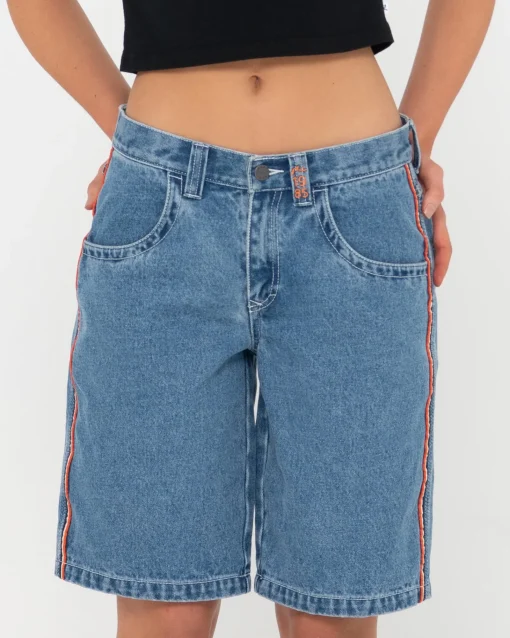 Rusty Flip Mommy Low Rise Baggy Jort | Womens Denim
