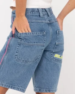Rusty Flip Mommy Low Rise Baggy Jort | Womens Shorts
