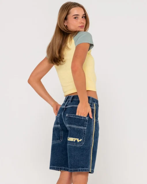 Rusty Flip Mommy Low Rise Baggy Jort | Womens Denim