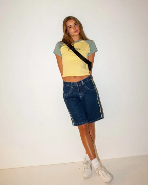 Rusty Flip Mommy Low Rise Baggy Jort | Womens Denim
