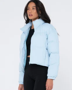 Rusty Floreat Water Resistant Puffer Jacket | Womens Jackets
