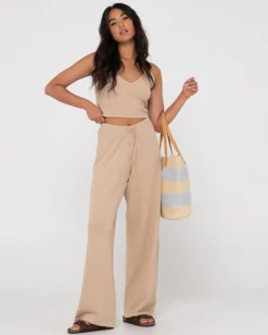 Rusty Florence High Rise Relaxed Fit Pant | Womens Overswim