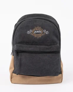 Rusty Frenzy Embroidered Cord Backpack | Mens Bags & Backpacks