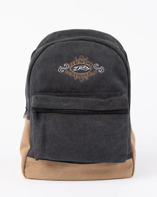 Rusty Frenzy Embroidered Cord Backpack | Mens Bags & Backpacks