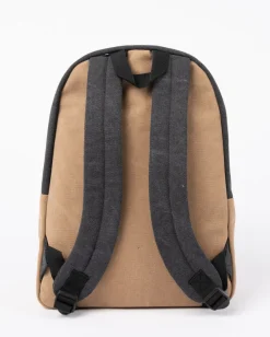 Rusty Frenzy Embroidered Cord Backpack | Mens Bags & Backpacks