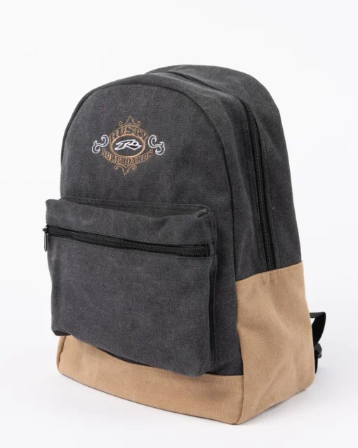 Rusty Frenzy Embroidered Cord Backpack | Mens Bags & Backpacks