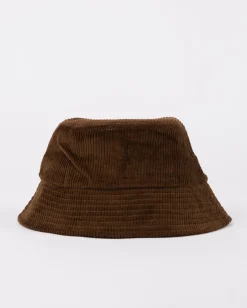 Rusty Frenzy Heritage Cord Bucket Hat | Mens Caps & Hats