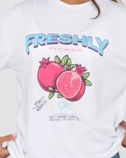 Rusty Fruitful Oversize Graphic Tee | Womens Tees & Tanks