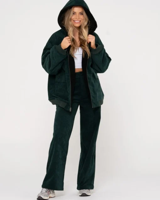 Rusty Gables Reversible Zip Up Cord Jacket | Womens Jackets
