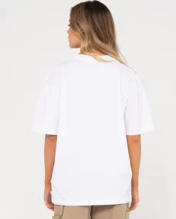 Rusty Gelato Queen Organic Cotton Oversize Tee | Womens Tees & Tanks