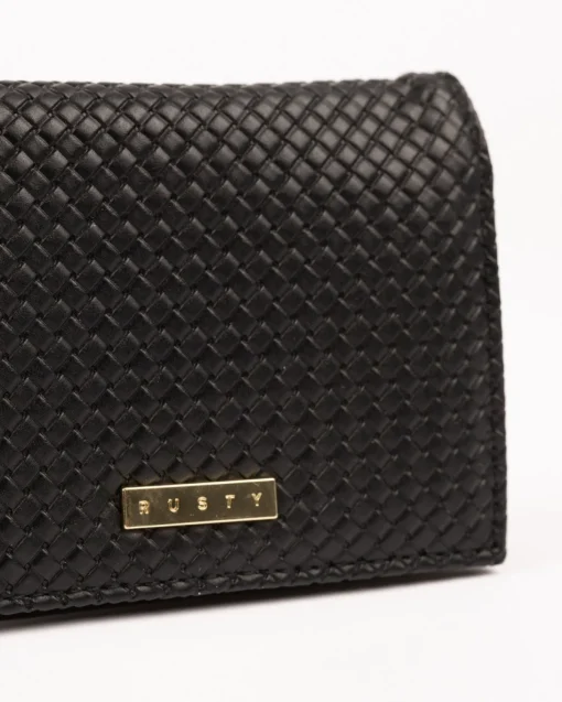 Rusty Georgie Woven Card Case | Womens Wallets & Purses