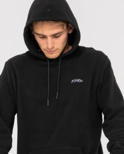 Rusty Graff R Polar Fleece Hood | Mens Hoodies & Fleece
