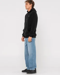 Rusty Graff R Polar Fleece Hood | Mens Hoodies & Fleece