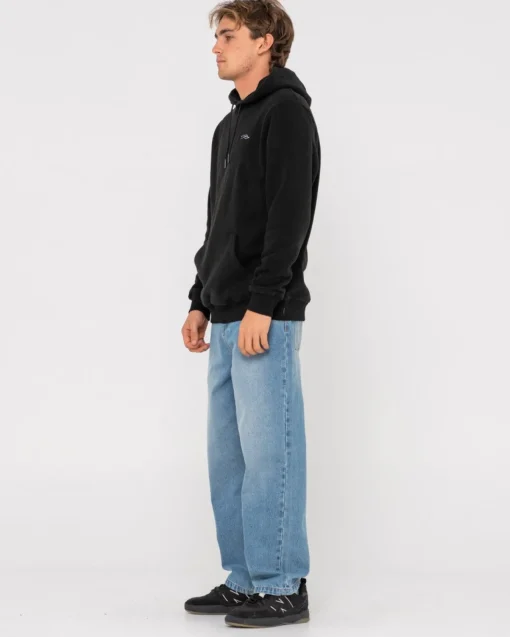 Rusty Graff R Polar Fleece Hood | Mens Hoodies & Fleece