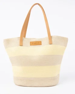 Rusty Hailey Striped Straw Beach Bag | Womens Bags & Handbags