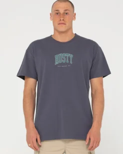 Rusty Half Time Short Sleeve Tee | Mens Tees