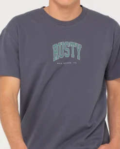 Rusty Half Time Short Sleeve Tee | Mens Tees