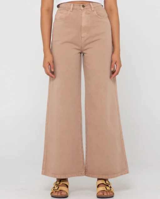 Rusty Hansen High Waisted Wide Leg Pant | Womens Pants
