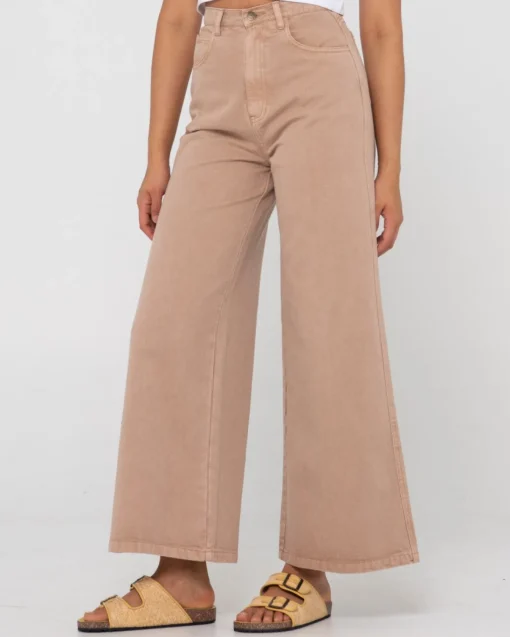Rusty Hansen High Waisted Wide Leg Pant | Womens Pants