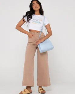 Rusty Hansen High Waisted Wide Leg Pant | Womens Pants