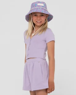 Rusty Harlo Button Down Top Girls | Kids Tops