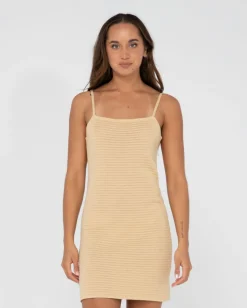 Rusty Harri Ribbed Knit Mini Slip Dress | Womens Mini Dresses